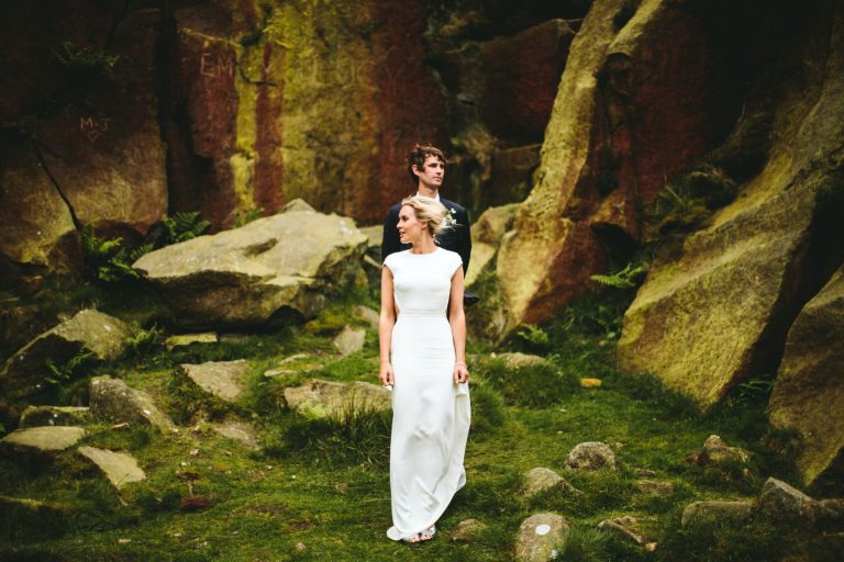 cow and calf wedding photography